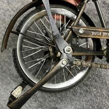 03671 自転車 オブジェ 模型 フィギュア 置物 インテリア MADE IN INA インドネシア製 現状ジャンク品_画像4