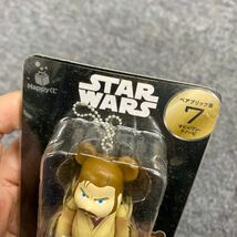 03686 Happyくじ2つセット　ベアブリック賞　STAR WARS　オビ＝ワン・ケノービ／ チューバッカ　スターウォーズ　現状品_画像3