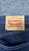 23 Levi's 503 W30 L33 中国製_画像3