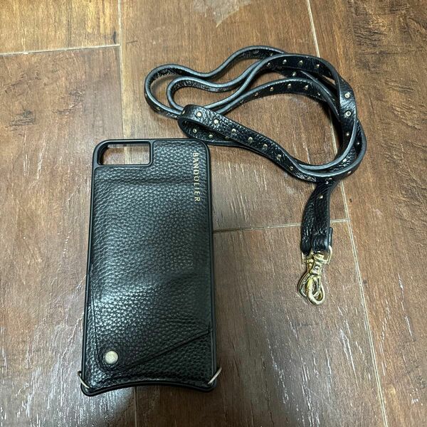 【即購入OK】バンドリヤー BANDOLIER iPhone7plus iPhoneケース スマホケース ストラップ付き