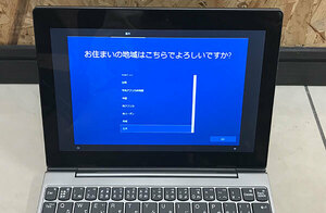 Lenovo ideapad D330-10IGM グレー色 中古美品 2 in 1 タブレット