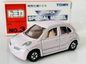 即決 トミカ 特別仕様トミカ　日産 マーチ SPECIALMODEL