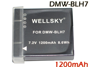 DMW-BLH7 互換バッテリー [ 純正充電器で充電可能 残量表示可能 純正品と同じよう使用可能 ] Panasonic パナソニック DMC-GF7 DC-GF9　