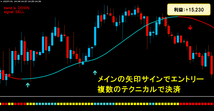 ★FX 10Pips Scalping 極★ 1ヶ月630pips 約10pipsの利益 FX スキャルピング トレード手法 MT4 勝てる 安定勝率8割のサインツール 必勝法_画像4