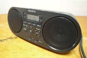 動作確認　　CDラジオ ZS-S40（B） ブラック　　900円から