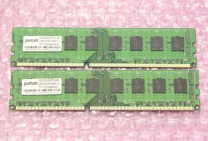 PC3-12800U(DDR3-1600)-8GB×2枚★合計16GB/Micron Panram