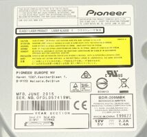 Pioneer ブルーレイドライブ BDR-209MBK SATA ブラック_画像4