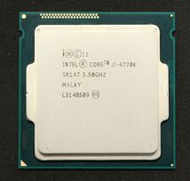 Core i7-4770K 3.50GHz / LGA1150 /SR147_画像1