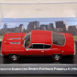 ○24 DeA デアゴ 隔週刊アメリカンカーコレクション1/43 No.24 プリムス バラクーダ フォーミュラS PLYMOUTH BARRACUDA FORMULA S (1968)の画像3