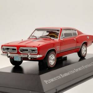 ○24 DeA デアゴ 隔週刊アメリカンカーコレクション1/43 No.24 プリムス バラクーダ フォーミュラS PLYMOUTH BARRACUDA FORMULA S (1968)の画像5