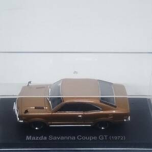 ○38 アシェット 書店販売 国産名車コレクション VOL.38 マツダ サバンナ クーペGT Mazda Savanna Coupe GT (1972) ノレブ マガジン付の画像4