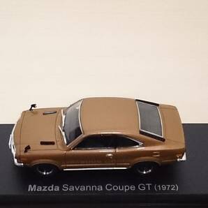 ○38 アシェット 書店販売 国産名車コレクション VOL.38 マツダ サバンナ クーペGT Mazda Savanna Coupe GT (1972) ノレブ マガジン付の画像6