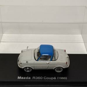 ○33 アシェット 書店販売 国産名車コレクション VOL.33 マツダ R360 クーペ Mazda R360 Coupe (1960) ノレブ マガジン付の画像5