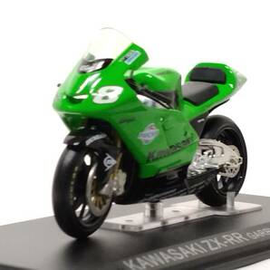 ○20 DeA デアゴスティー二 1/24 隔週刊チャンピオン・バイク・コレクション No.20 KAWASAKI ZX-RR GARRY McCOY ギャリー・マッコイ 2003の画像9