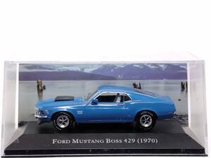 ●06 DeA デアゴスティーニ 隔週刊アメリカンカーコレクション 1/43 No.6 フォード マスタング ボス 429 FORD MUSTANG BOSS 429 (1970) 