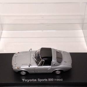 ●179 アシェット 定期購読 国産名車コレクション VOL.179 トヨタ スポーツ 800 Toyota Sports 800 (1964) イクソ マガジン付の画像3