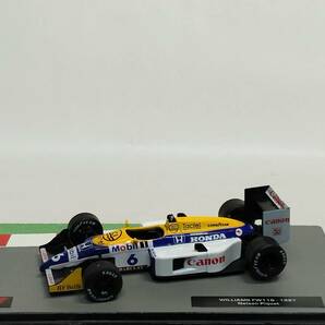 ●17 DeA デアゴスティー二 隔週刊F1マシンコレクションNo.17 ウィリアムズ FW11B Williams FW11B Nelson Piquet〈ネルソン・ピケ）1987 の画像4