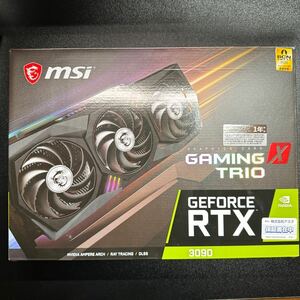 【動作品】 MSI NVIDIA GeForce RTX 3090 GAMING X TRIO 24G GDDR6X/384bit