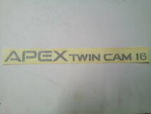 AE86 ステッカー APEX TWIN CAM 16_画像1