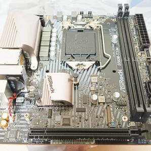 動作美品 ASRock B560M-ITX/ac LGA1200 DDR4 USB3.2 SATA6Gb/s Mini-ITXの画像4