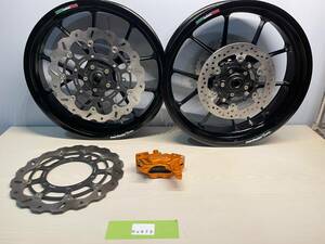 No672 KTM EXC SX-F XC 125 250 300 350 450 500 motard 17 -inch 3.5J 4.5J Marchesini aluminium forged wheel M10S Motard