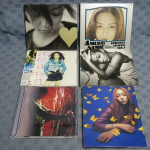 JA801●安室奈美恵 アルバム「181920/GENIUS 2000/Concentration20」等 CD6点セット