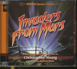 JA721●クリストファー・ヤング「スペースインベーダー(Invaders From Mars)」2枚組CD(2CD)/INTRADA イントラーダ
