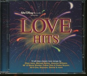 JA676●「ウォルト・ディズニー レコード プレゼンツ ラヴ・ヒッツ(Walt Disney Records Presents LOVE HITS)」CD