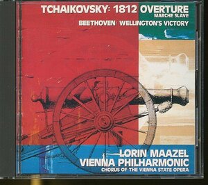 JA772●マゼール「チャイコフスキー:大序曲『1812年』合唱版、ベートーヴェン:ウェリントンの勝利 他」国内盤CD /38DC9