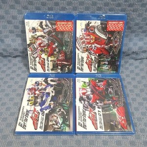 ★K273●竹内涼真 内田理央 馬場ふみか「仮面ライダードライブ Blu-ray COLLECTION 1～4」全4巻セット(3、4は初回生産限定版) 未開封新品