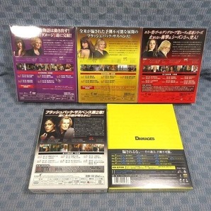 K010●「ダメージ DAMAGES シーズン1～シーズン5」Blu-ray BOX・DVD-BOX 計5点セット(全巻) 半数未開封新品の画像2