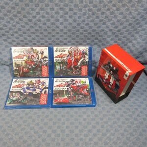 K113●竹内涼真「仮面ライダードライブ Blu-ray COLLECTION 01～04 初回生産限定版」全4巻セット 全巻収納BOX付 (02～04新品)