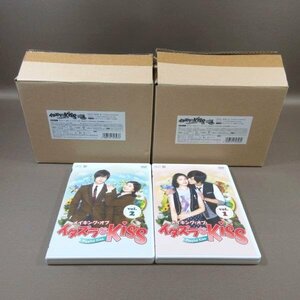D307●キム・ヒョンジュン「イタズラなKiss Playful Kiss DVD-BOX全2巻(初回限定 原作コミック付)＋メイキング全2巻」計4点