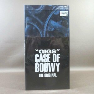 ★○D304●BOOWY「“GIGS” CASE OF BOOWY THE ORIGINAL 完全限定盤」(4CD＋Tシャツ＋ステッカー) 未開封新品