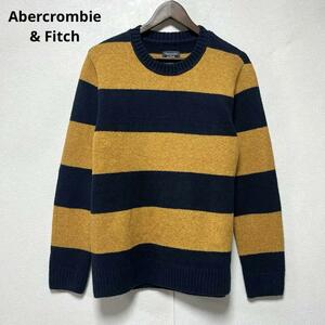 Abercrombie & Fitch メンズ ボーダーニット Sサイズ