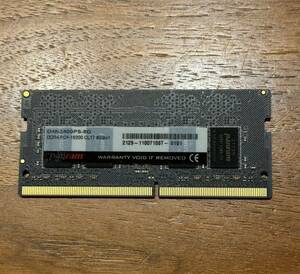 【中古】CFD Panram DDR4-2400 ノート用メモリ SO-D IMM 8GB D4N2400PS-8G