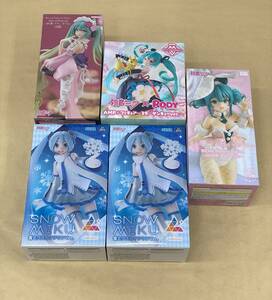 ★R969 / 未開封 初音ミク まとめ フィギュア 抹茶パフェ、白うさぎ、雪ミクスカイタウン、ミク×RODY等 ★