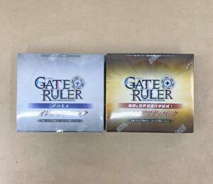 ★R959 / 未開封品 GATE RULER ゲートルーラー第1弾、第2弾ブース「地球＆世界連合軍結成！」「邪神襲来」レアリティパック セット★