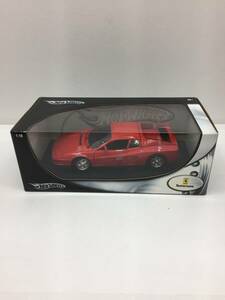 ☆【K574】中古品 ホットウィール フェラーリ　1984　テスタロッサ 1/18スケール 未開封☆