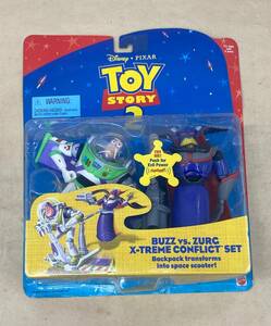 ★R985 / 未開封品 Disney PIXAR TOY STORY2 BUZZ VS. ZURG X-TREME CONFLICT SET ★