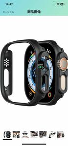 AH-74 Apple Watch Ultra 2/Ultra 49mm ケース PC素材 衝撃吸収 簡易着脱 超薄型 シンプル 軽量 アップルウォッチUltra 49mm