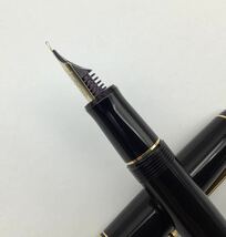 30 万年筆 PILOT パイロット CUSTOM 74 カスタム ペン先 14K 585 5 M 筆記用具 文房具_画像4