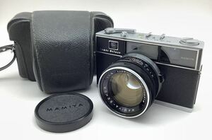 ジャンク 動作未確認 MAMIYA マミヤ Super Deluxe スーパーデラックス フィルムカメラ レンジファインダー 1:1.5 f=48mm