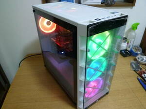 自作機 i7 9700K簡易水冷 RTX2070 16GBメモリー SSD256GB(M.2) HDD2TB Win11Home認証済 Corsairケース