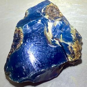 インドネシア スマトラ島産天然ブルーアンバー原石34g綺麗^ ^の画像1