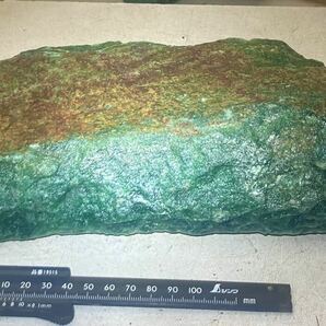 インド産超巨石天然アベンチュリン原石2.28kg［インド翡翠］の画像7