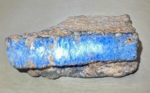 インドネシア産天然ブルーアイス原石358g激レア石