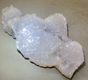 インド　デカンタ産天然アナンダライトクラスター　天然レインボー水晶結晶　396g綺麗^ ^激レア石^ ^