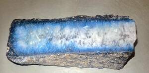 インドネシア産天然ブルーアイス原石219g激レア石