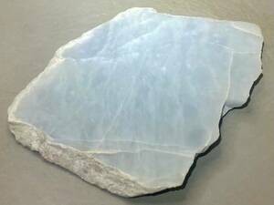  Myanma production natural book@.. raw ore 334g1 surface cut polished [JADEITE]